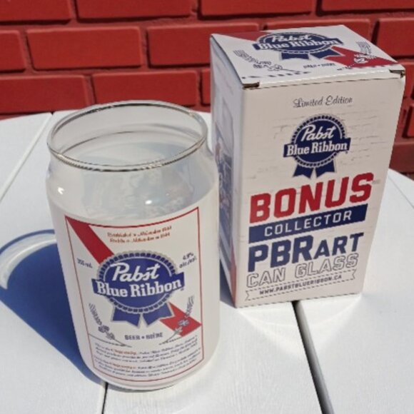 PBR ART Pabst Limited Edition Can Glass CHEETAH Nico Williams Collectible - Picture 1 of 14